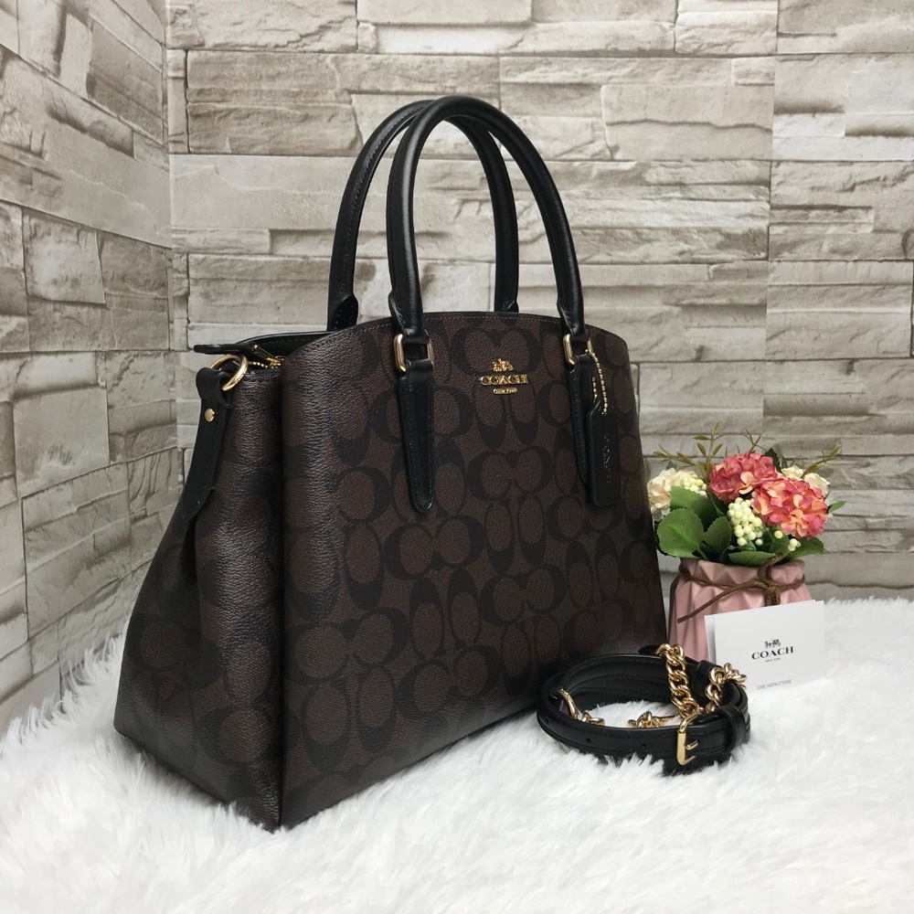 👜COACH🌺SAGE CARRYALL 11 1/2" - Picture 3 of 8